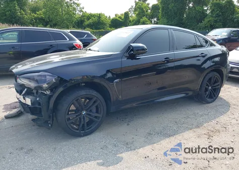 2019 BMW X6 M z USA, uszkodzony, nr VIN 5YMKW8C5XKLR38321